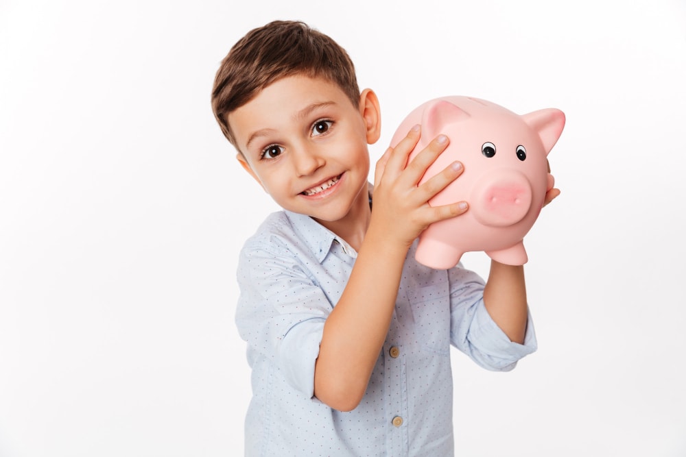 Ahorro infantil niños